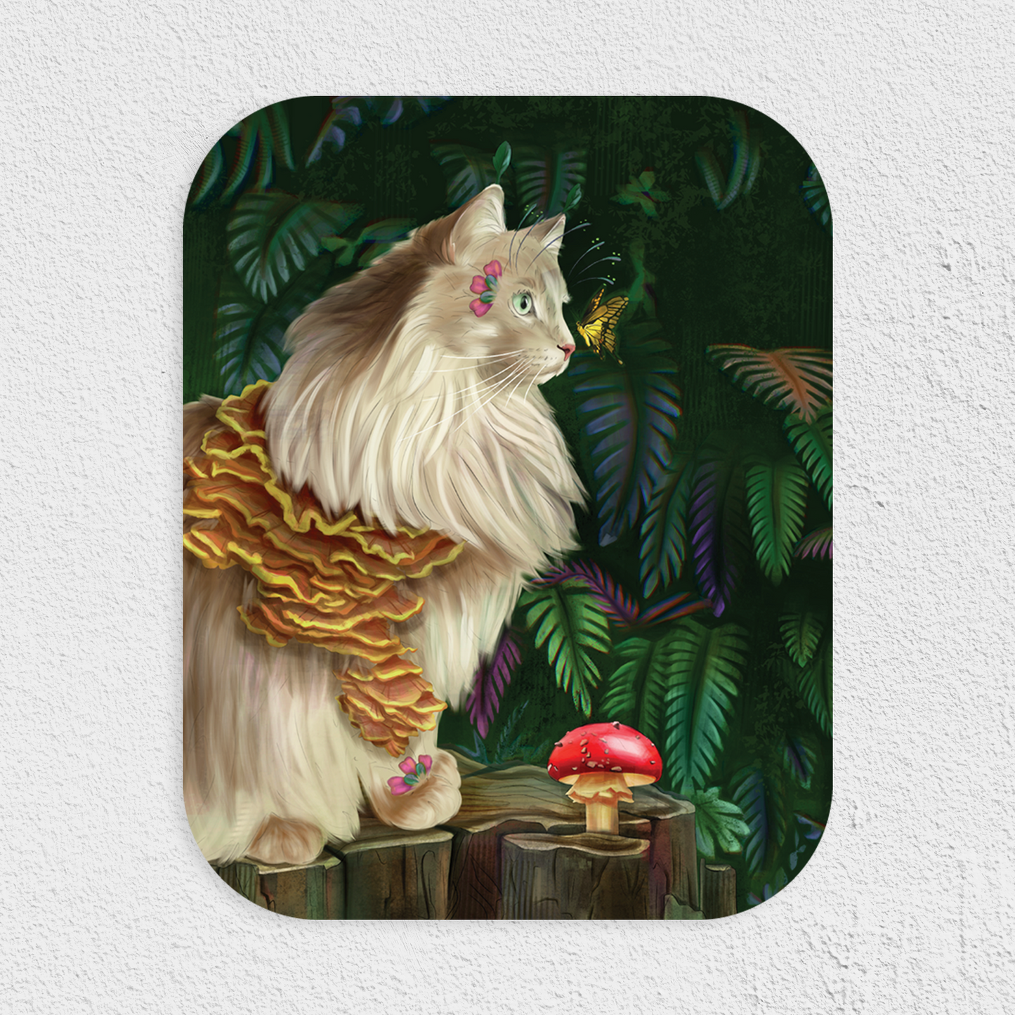 Chicken Nugget Of The Woods Waterproof Sticker