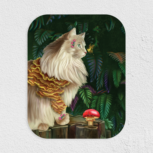 Chicken Nugget Of The Woods Waterproof Sticker