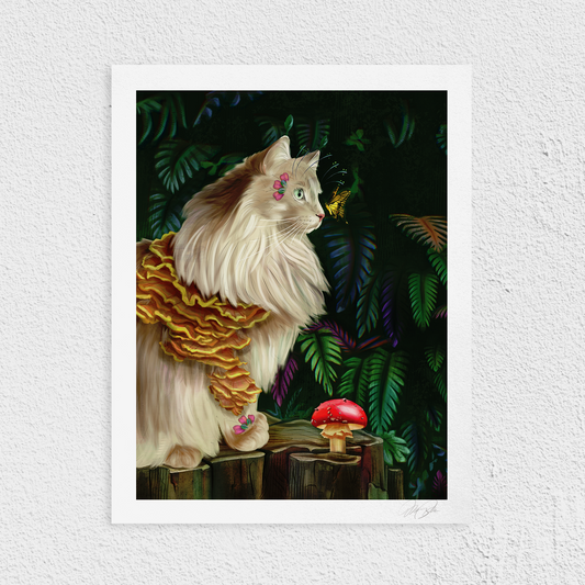 Chicken Nugget of the Woods Art Print