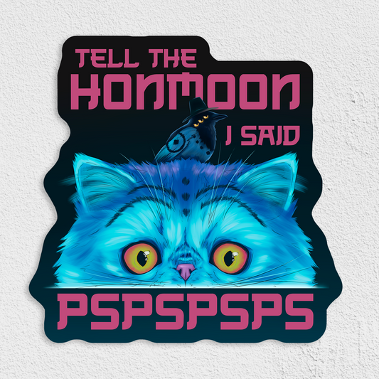 Honmoon Pspspsps Waterproof Sticker