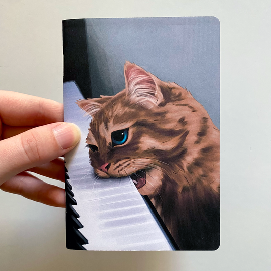 Meowzart Pocket Notebook