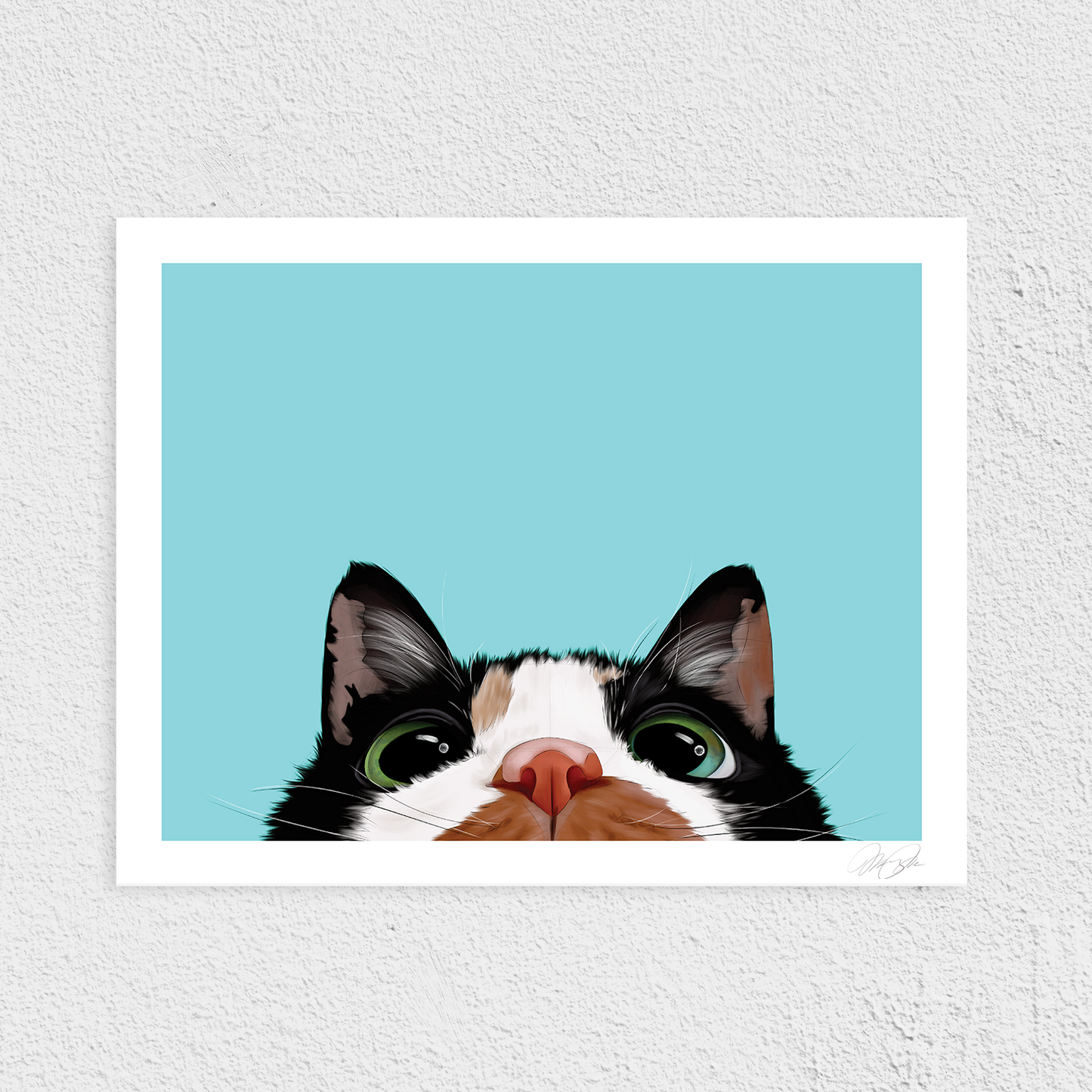 Kitty Trance Art Print