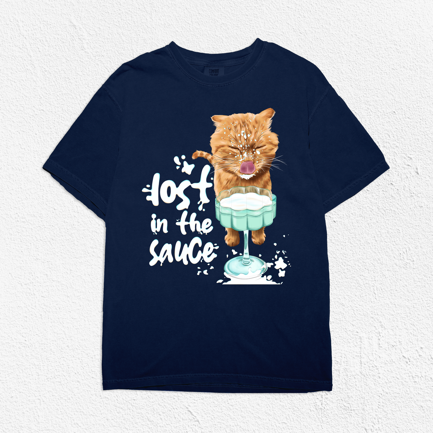 PREORDER Lost In The Sauce Unisex T-Shirt - Navy