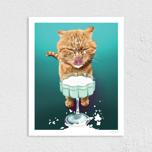 Lost In The Sauce Art Print