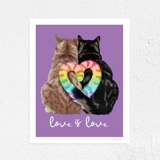 Love Is Love Art Print