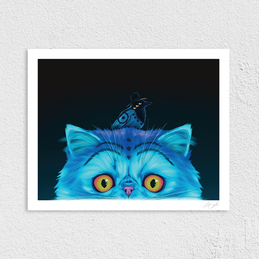 Maltese Spirit Kitten Art Print