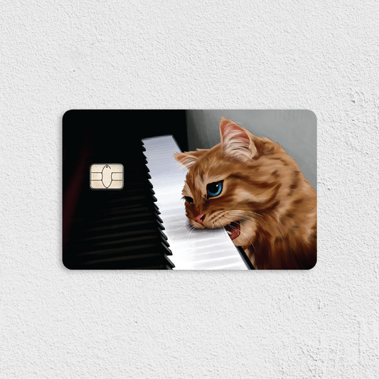 Meowzart Credit Card Skin