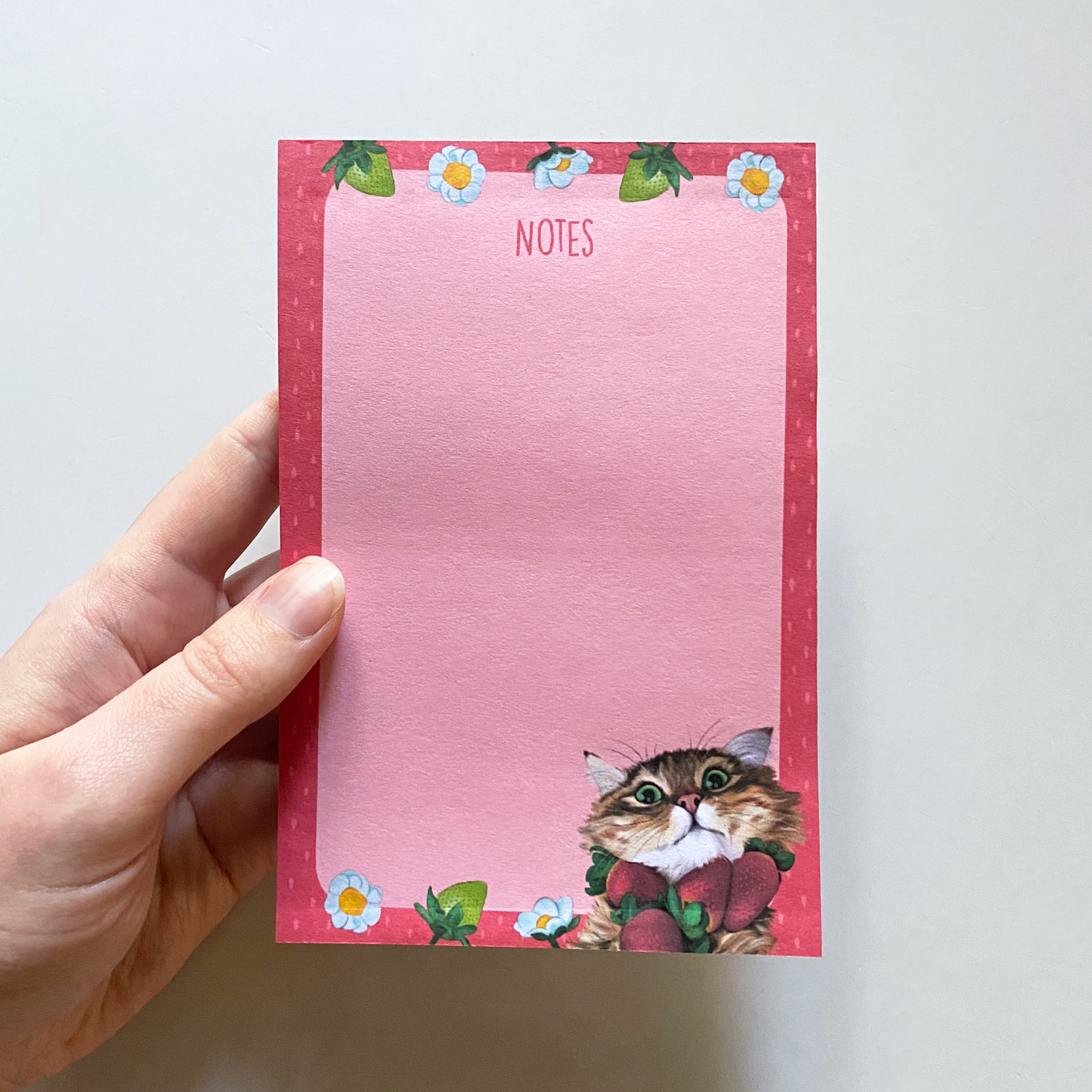 Purrberry Patch Notepad