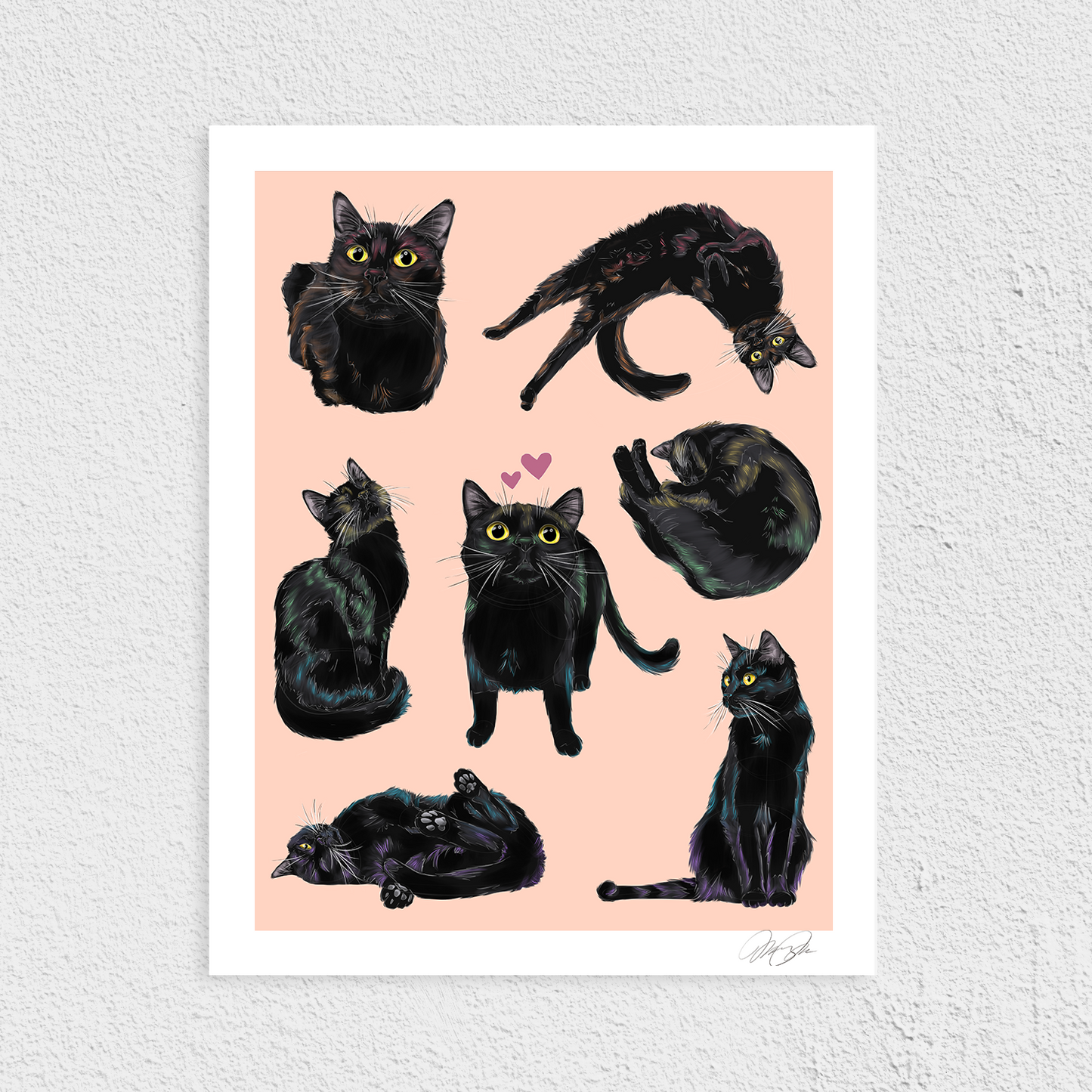 Shapes Of The Void Art Print