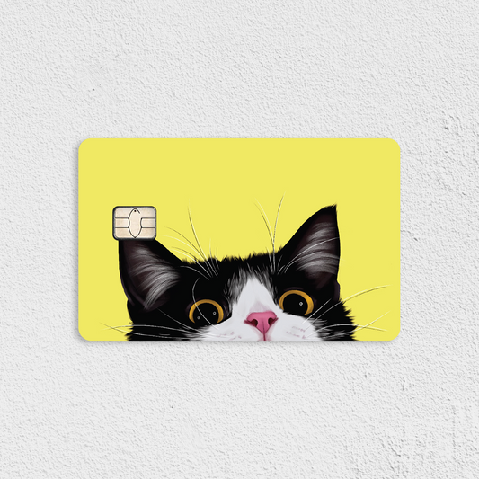 Paws-itively Intrigued Credit Card Skin