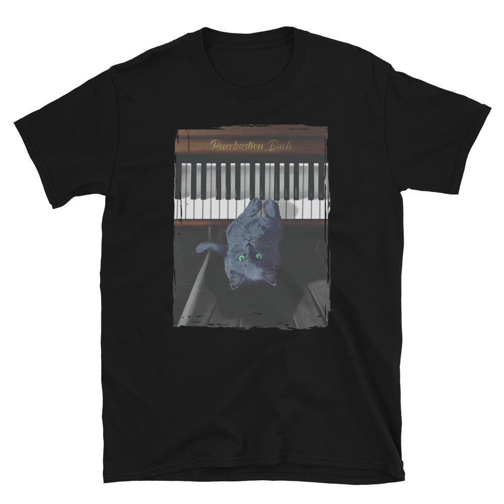 Purrbastion Bach Short-Sleeve Unisex T-Shirt