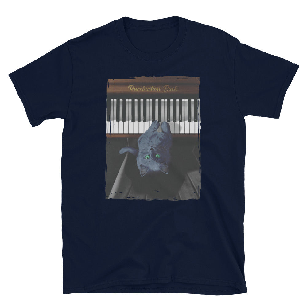 Purrbastion Bach Short-Sleeve Unisex T-Shirt