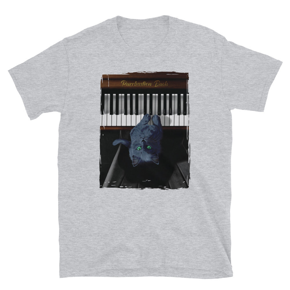 Purrbastion Bach Short-Sleeve Unisex T-Shirt