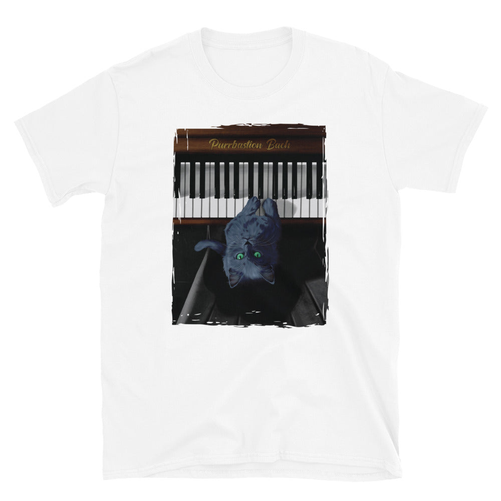 Purrbastion Bach Short-Sleeve Unisex T-Shirt