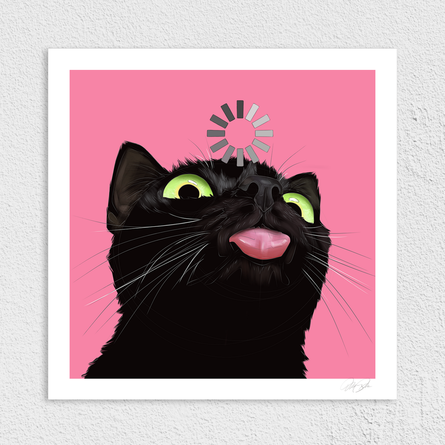 Smooth Brain Art Print