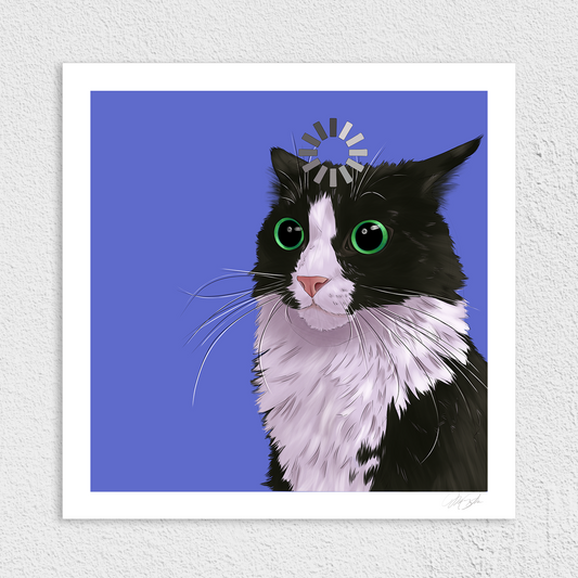 Undiagnosed, But Pretty Sure Art Print