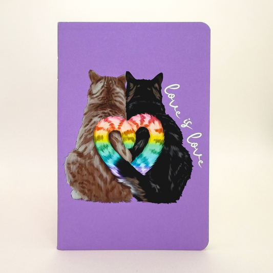 Cat Love Is Love Pocket Notebook