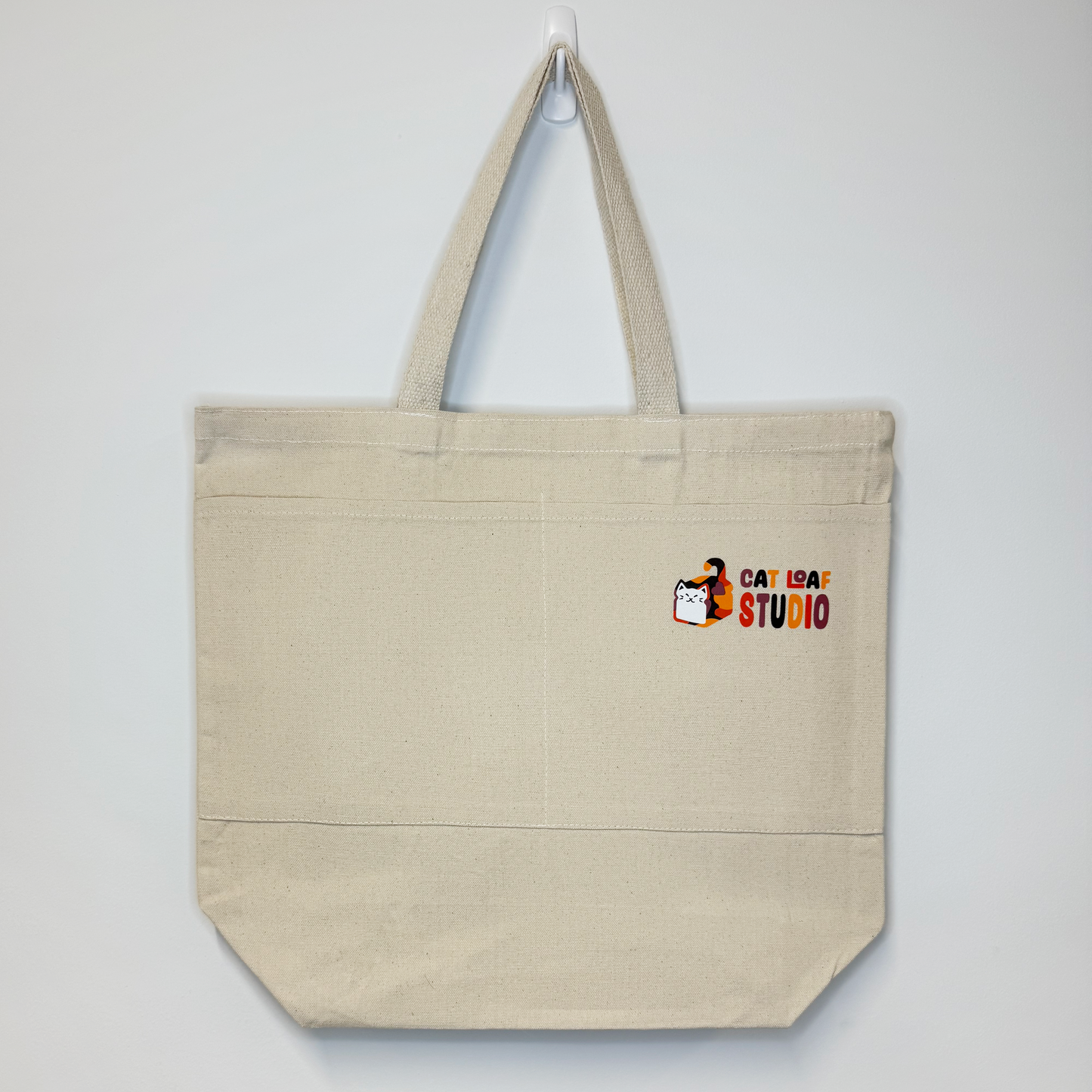 Banned Books & Cats Canvas Tote Bag