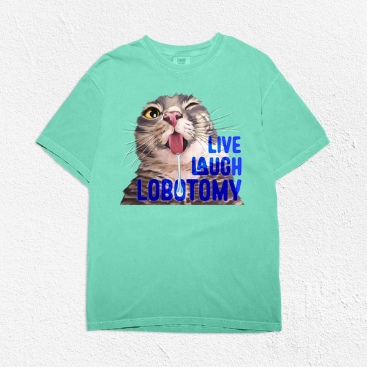 PREORDER Live Laugh Lobotomy Unisex T-Shirt - Island Reef