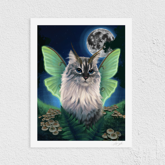 Luna Pawth Art Print