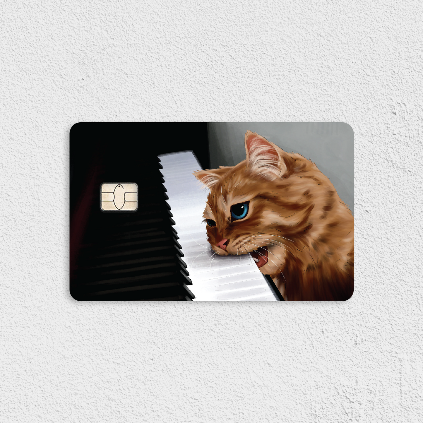 Meowzart Credit Card Skin