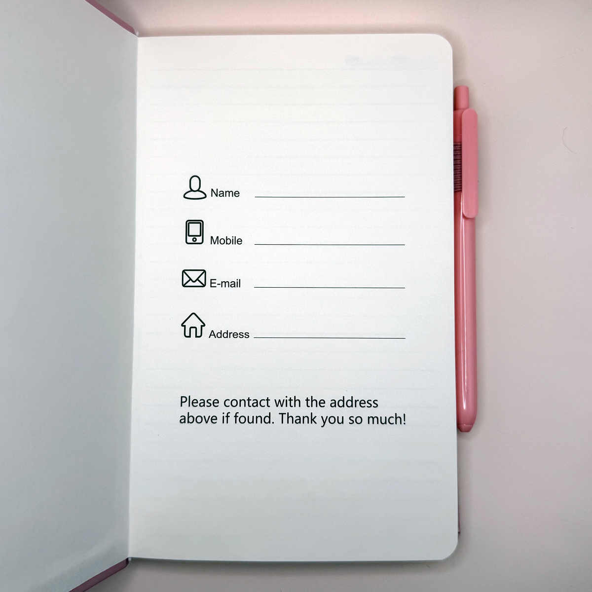 Chocolate Coquette Cat Leatherette Notebook