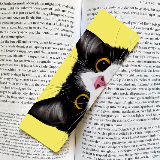 Pawsitively Intrigued Bookmark