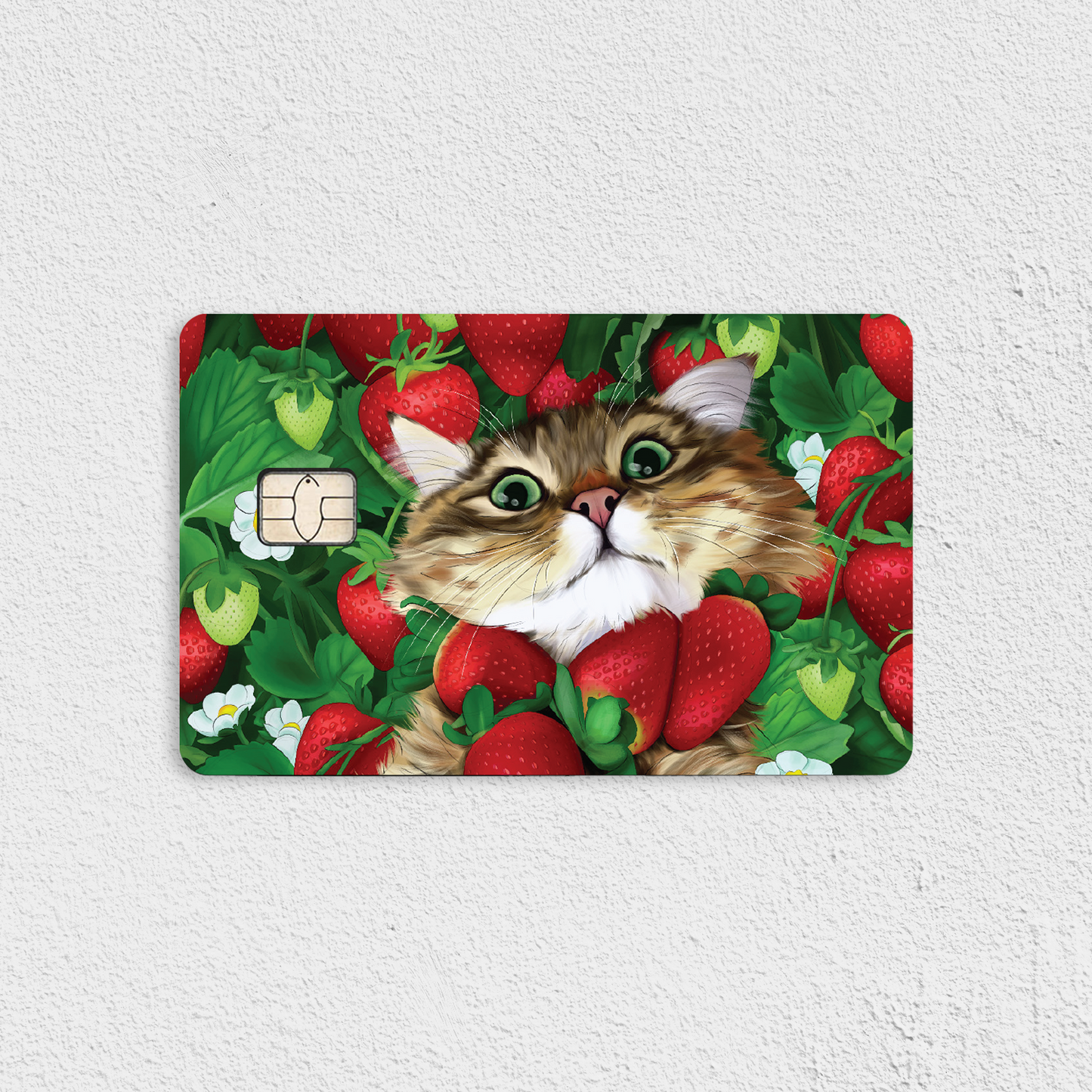 Purrberry Patch Credit Card Skin