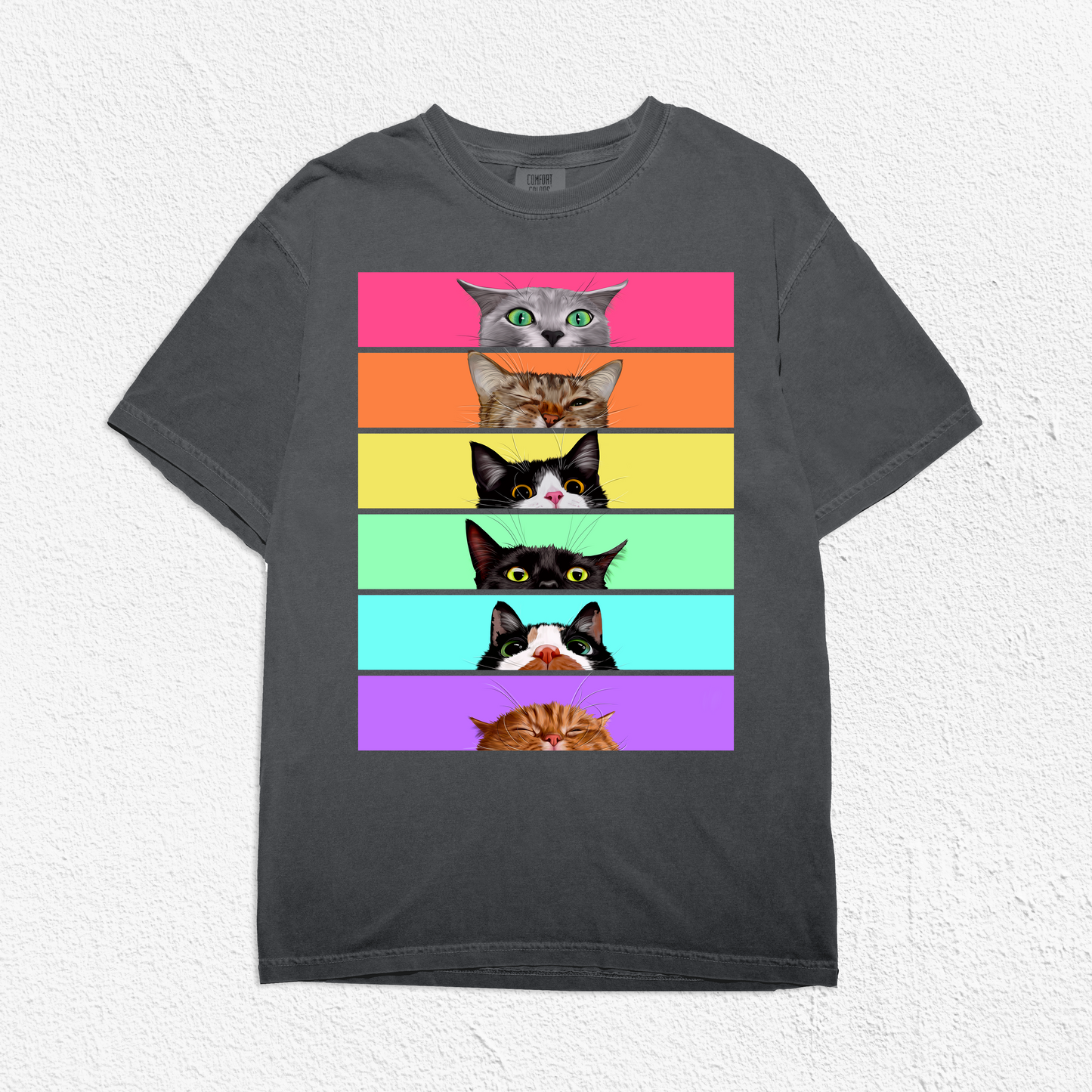 Rainbow Kitties Unisex T-Shirt