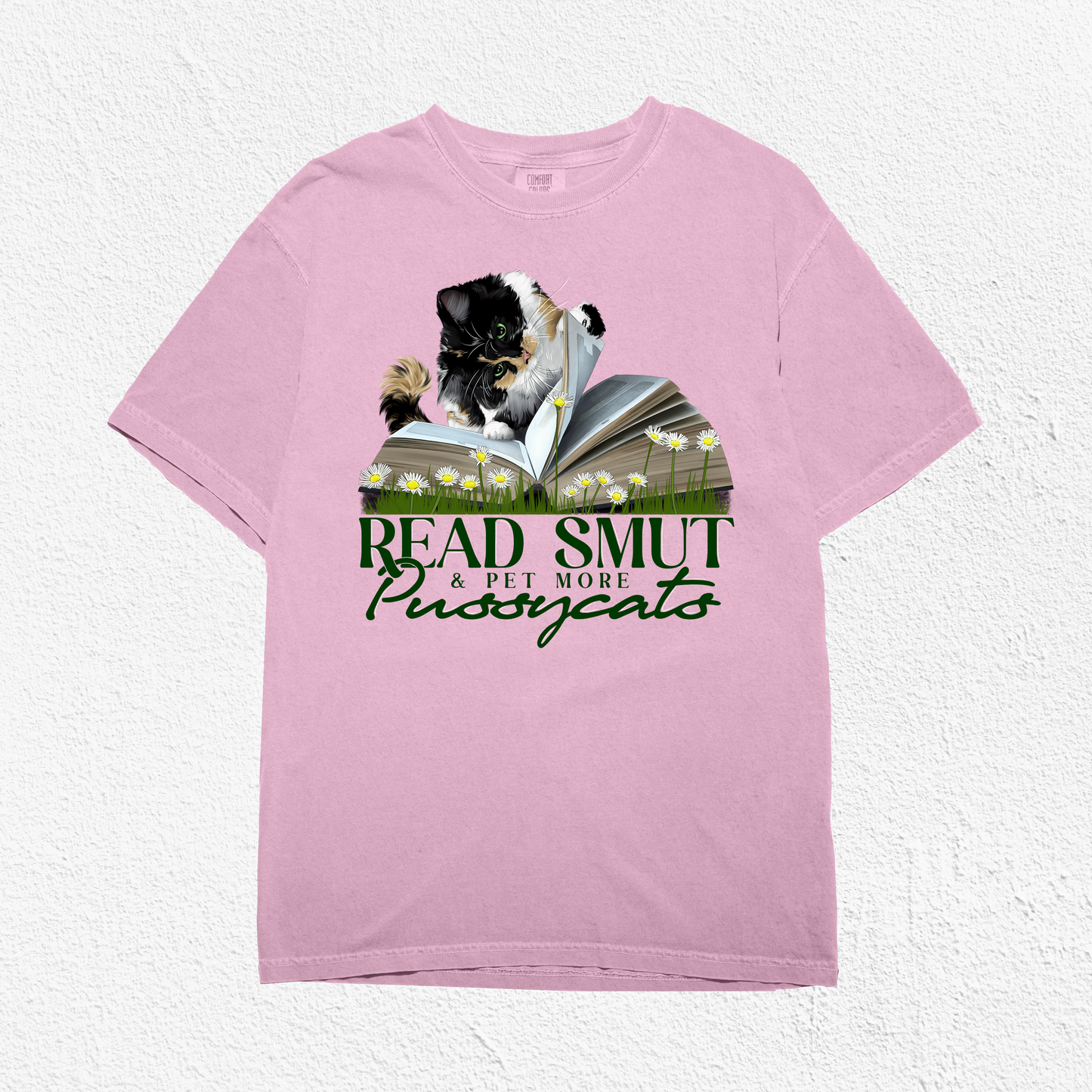 PREORDER Read Smut & Pussycats Unisex T-Shirt - Blossom