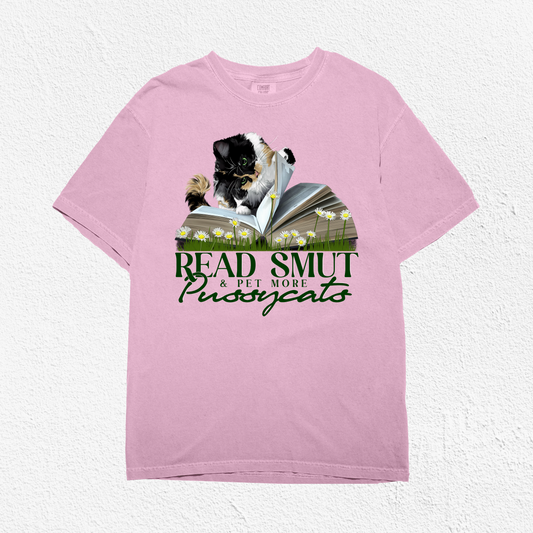PREORDER Read Smut & Pussycats Unisex T-Shirt - Blossom