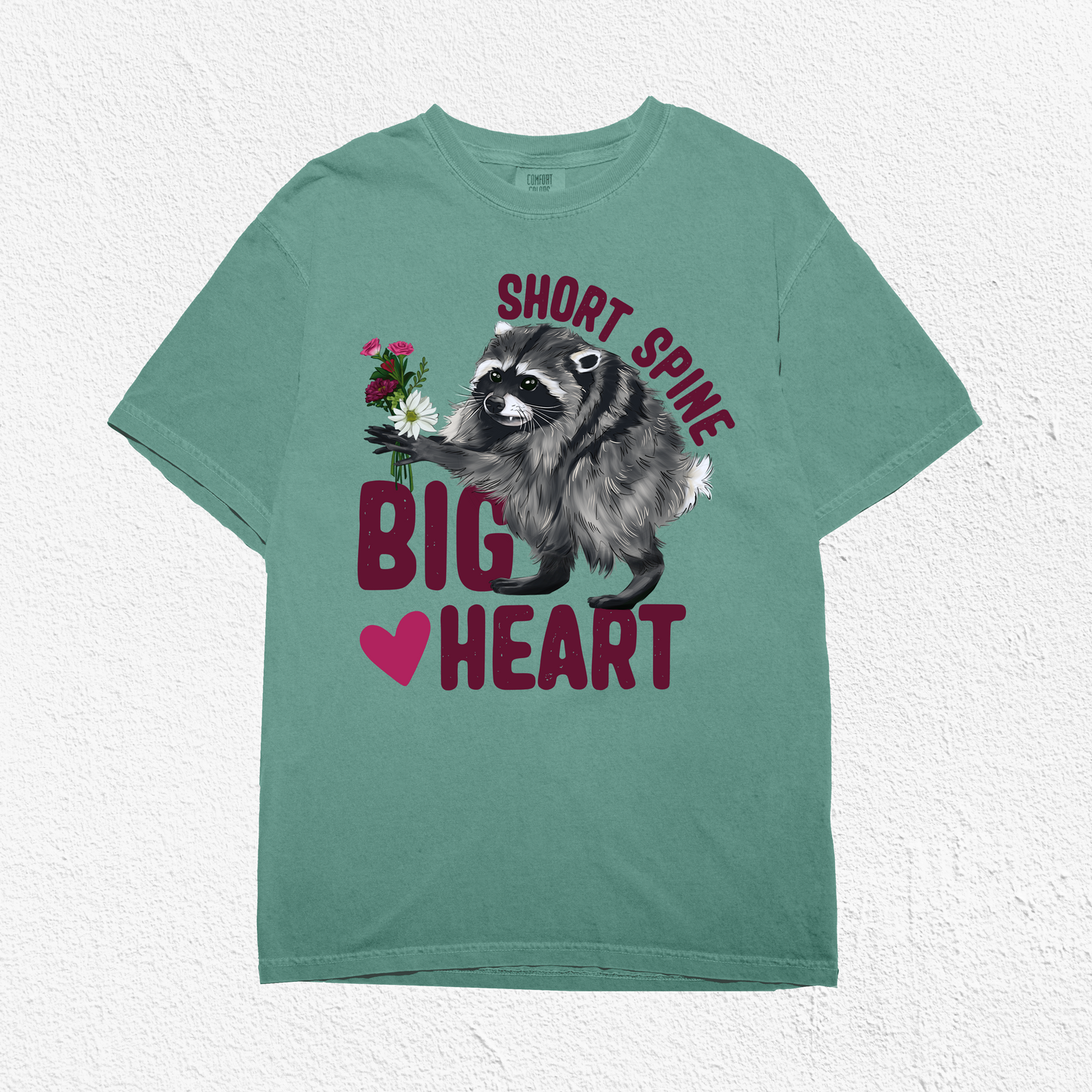 PREORDER Jimothy Short Spine Big Heart Unisex T-Shirt - Emerald