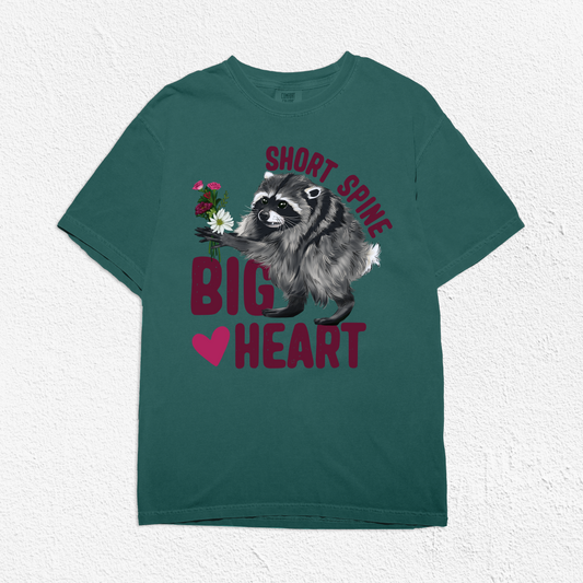PREORDER Jimothy Short Spine Big Heart Unisex T-Shirt - Emerald